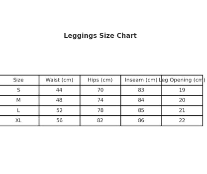 Luscious Leggings