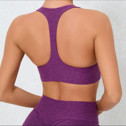 BBL 3 Piece (bra+open back top+Leggings)
